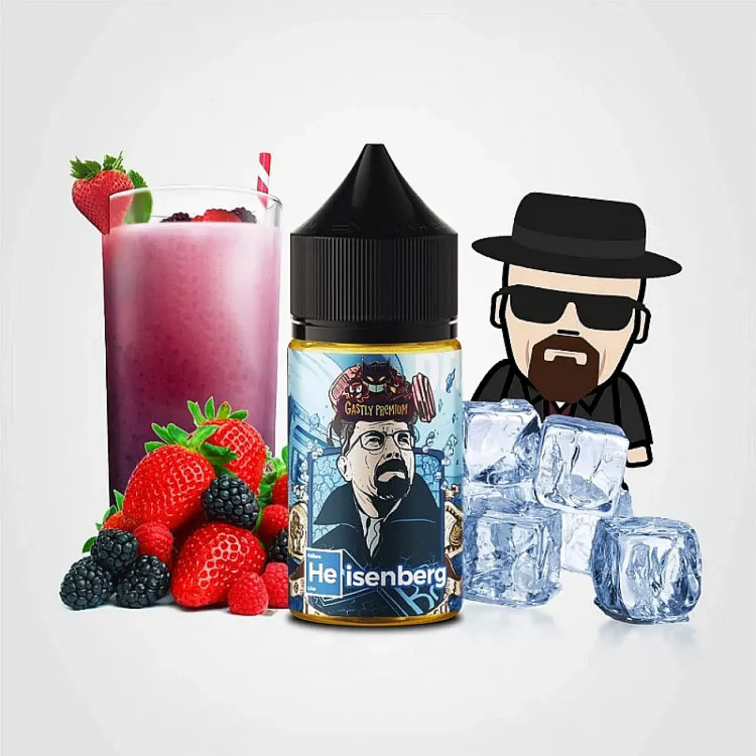Gastly - Heisenberg 30 ml Salt Likit - En Uygun Fiyatlı Orijinal Ürün
