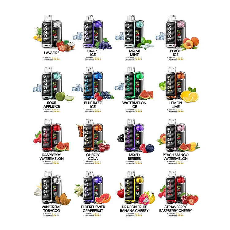 Vozol Vista 20000 Puff Tek Kullanmlk Elektronik Sigara | Duman Deil Buhar
