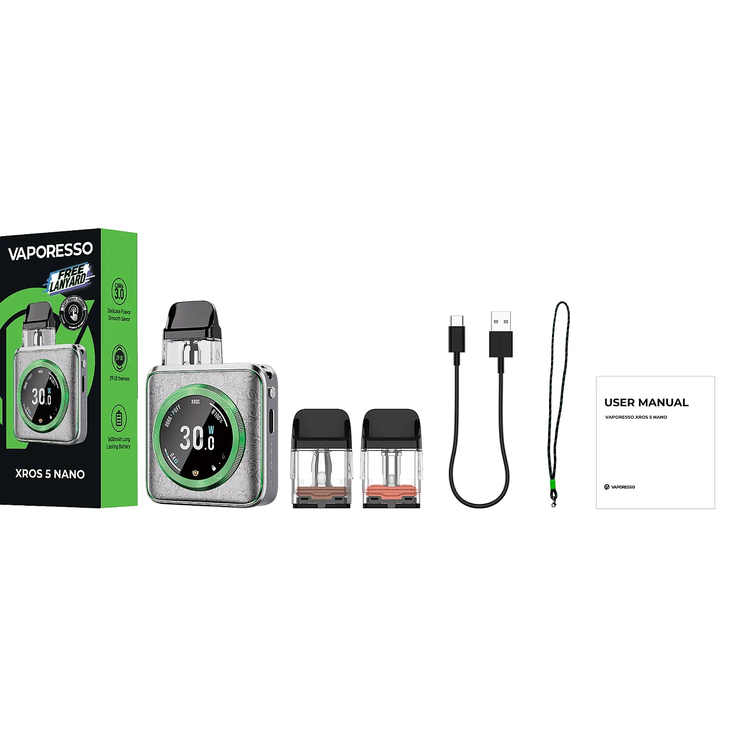 Vaporesso - XROS 5 Nano Pod Mod Elektronik Sigara - En Uygun Fiyatlı Orijinal Ürün