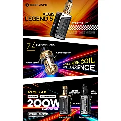 Geek Vape - Aegis Legend 5 200 W Elektronik Sigara - En Uygun Fiyatlı Orijinal Ürün