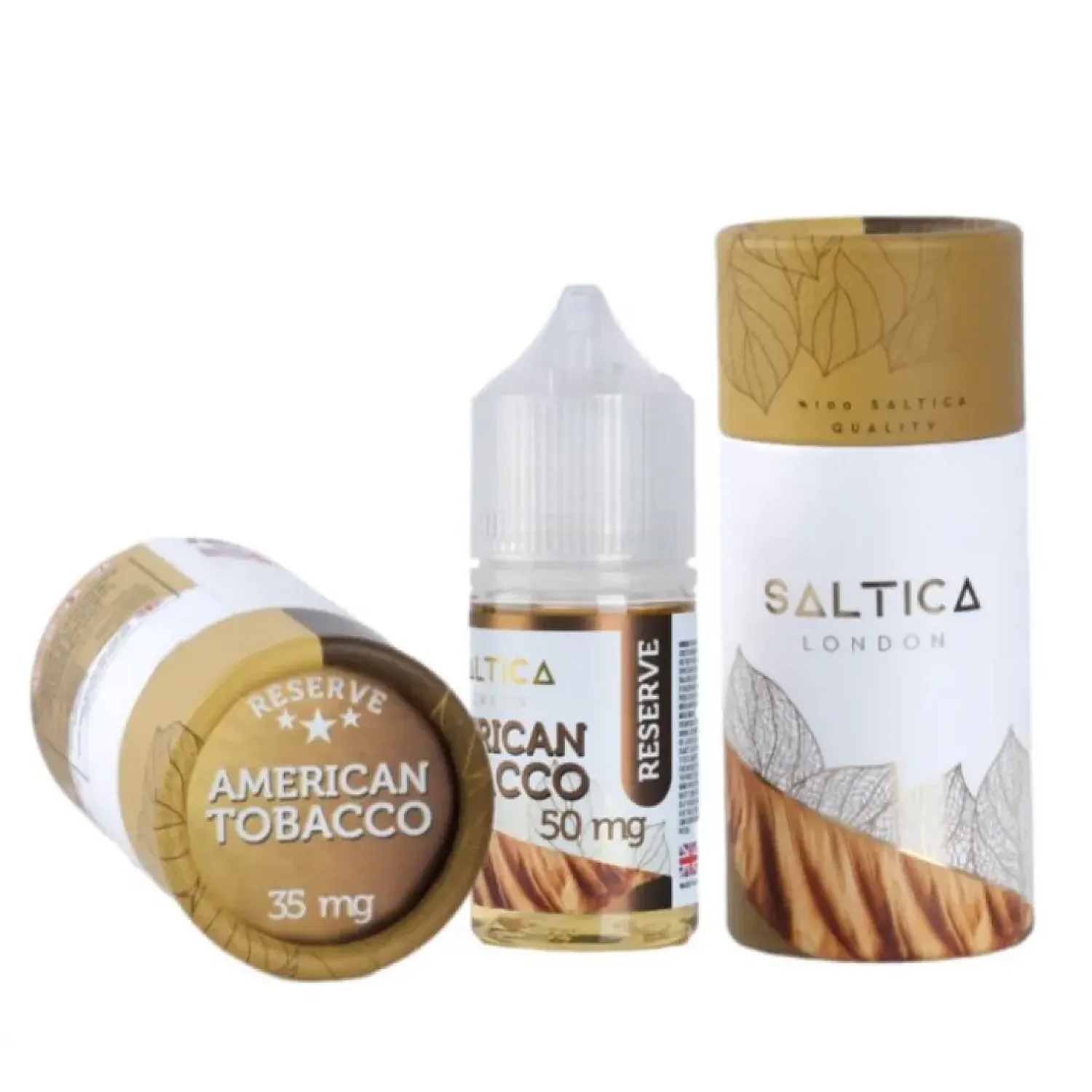 Saltica - American Tobacco Reserve 30 ml Premium Salt Likit - En Uygun Fiyatlı Orijinal Ürün