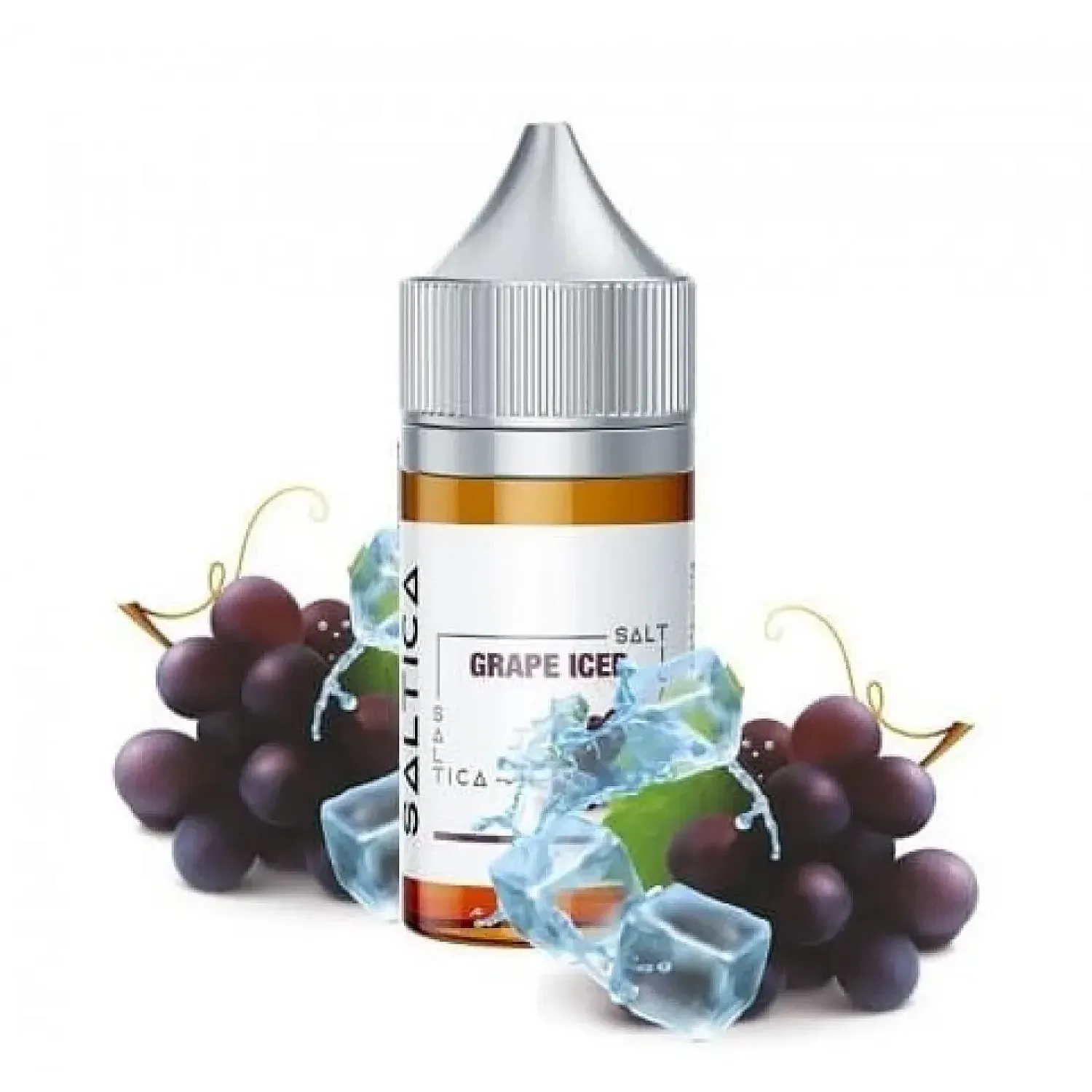 Saltica - Grape Ice 30 ml Premium Salt Likit - En Uygun Fiyatlı Orijinal Ürün