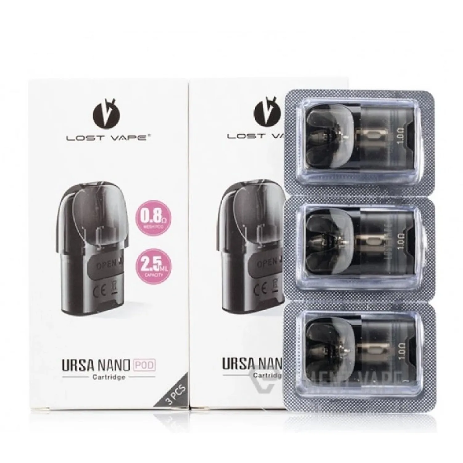 Lostvape - Ursa Nano Kartuş (3 Adet) - En Uygun Fiyatlı Orijinal Ürün