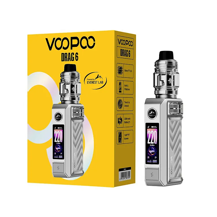 Voopoo Drag 6 Silver 