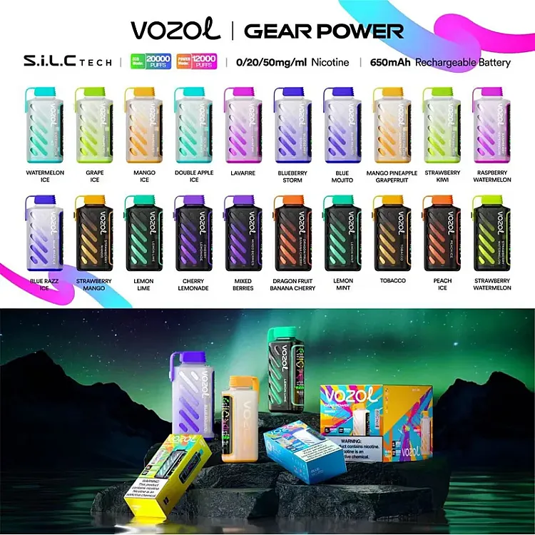 vozol 25000 fiyat Vozol Gear Shisha 25000 Reusable Vape Best Flavour