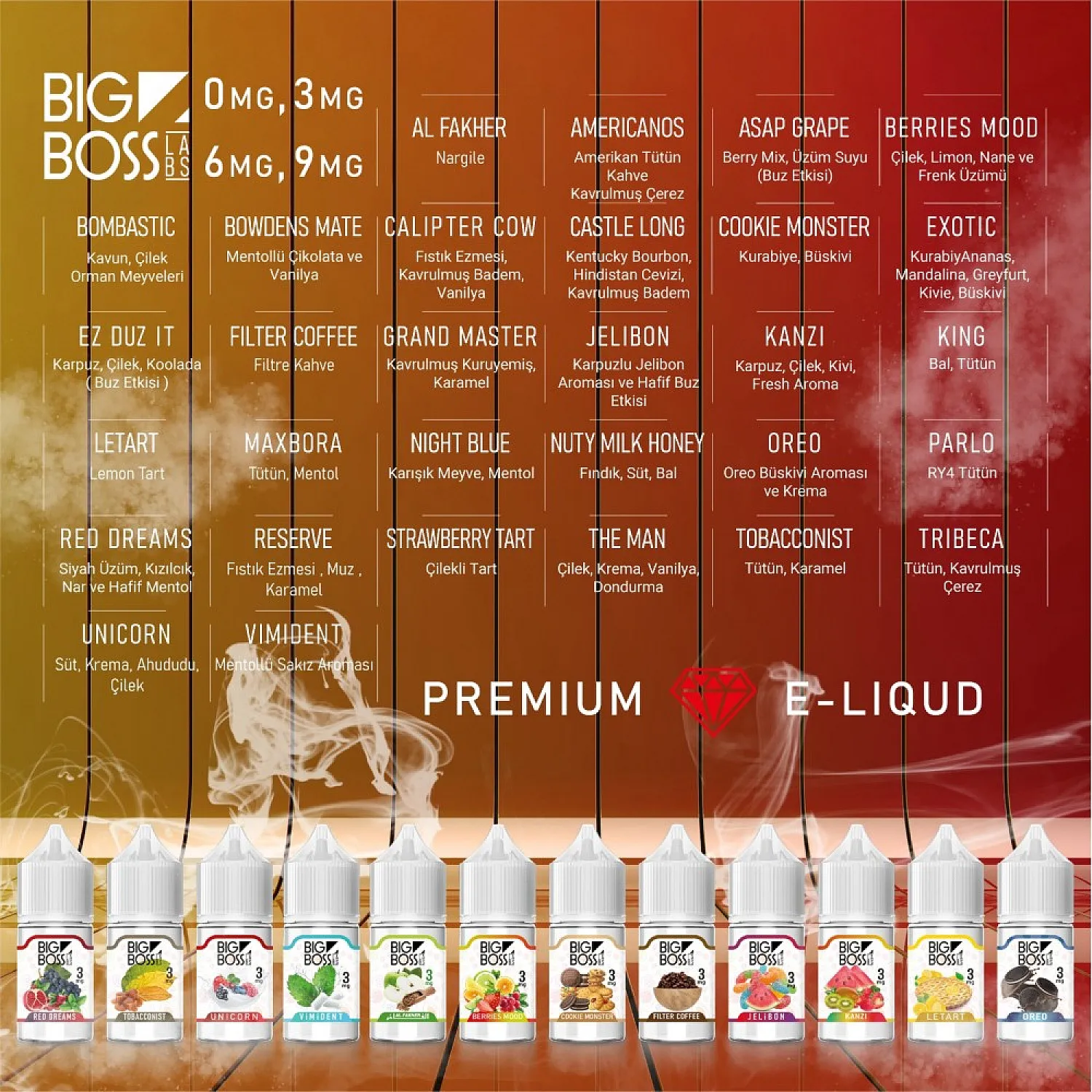 5 Adet 30 ml Big Boss Likit Kampanyası - En Uygun Fiyatlı Orijinal Ürün