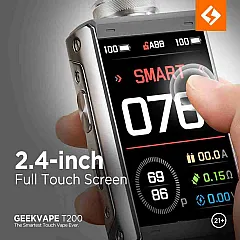 Geekvape T200 (Aegis Touch) 200 w Mod - En Uygun Fiyatlı Orijinal Ürün