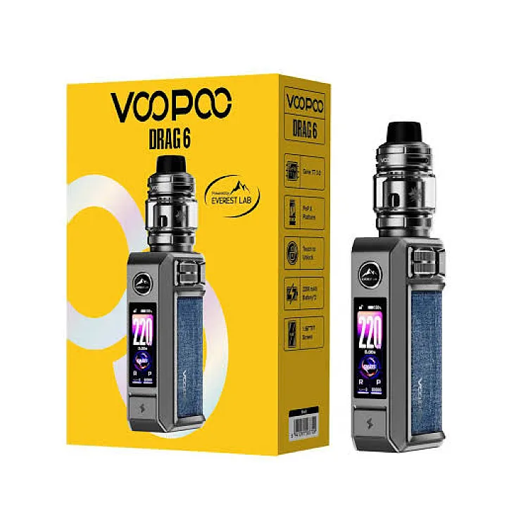 Voopoo Drag 6 Metal Grey 
