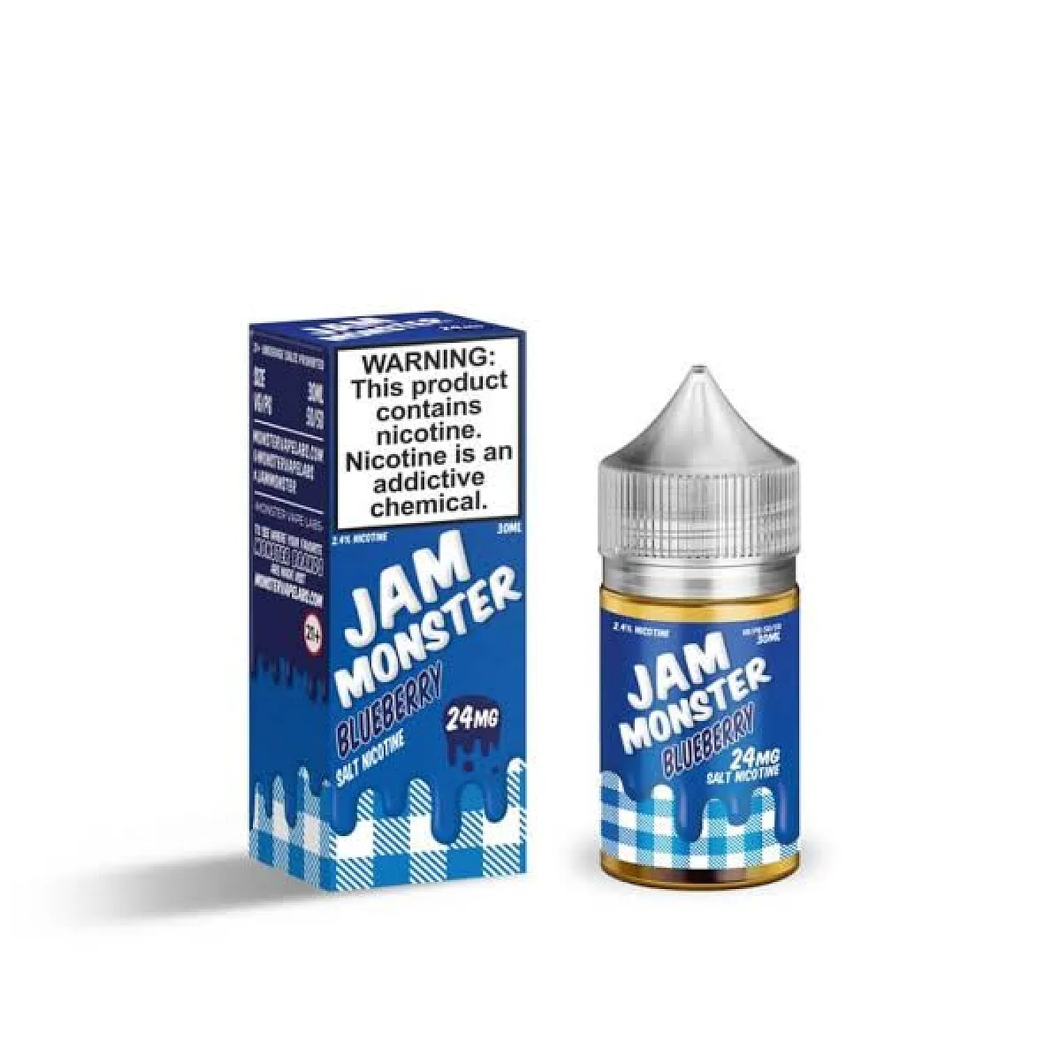 Jam Monster - Blueberry 30 ml Premium Salt Likit - En Uygun Fiyatlı Orijinal Ürün