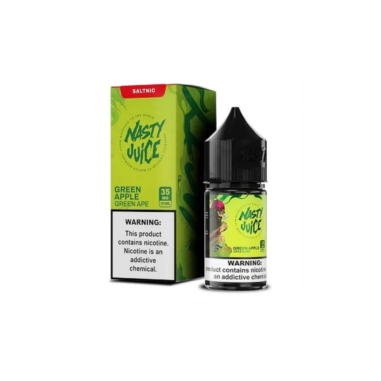 Nasty Juice - Green Apple 30 ml Premium Salt Likit - En Uygun Fiyatlı Orijinal Ürün