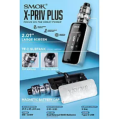 Smok - X Priv Plus 230 w Elektronik Sigara Kit - En Uygun Fiyatlı Orijinal Ürün