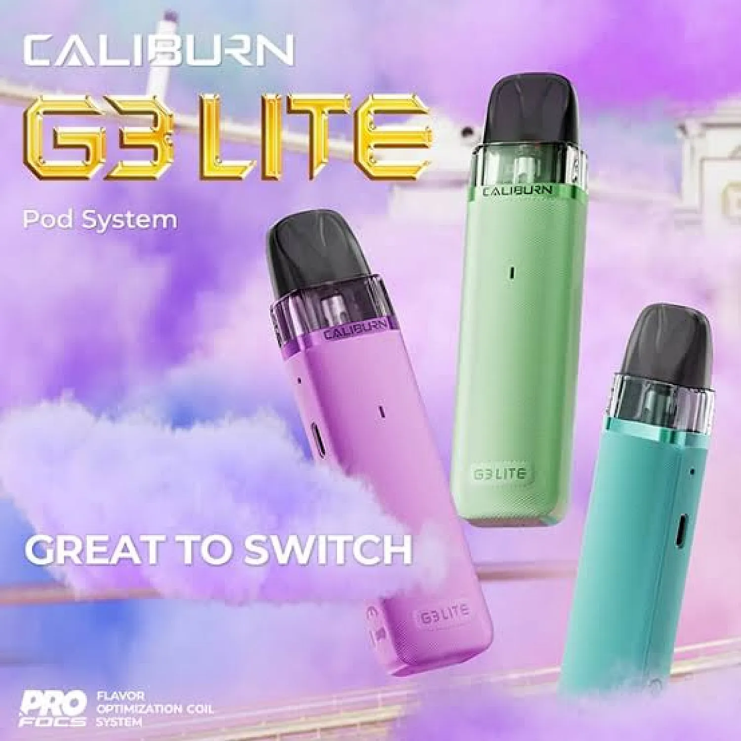 Uwell - Caliburn G3 Lite 1200 Mah Pod Mod Elektronik Sigara - En Uygun Fiyatlı Orijinal Ürün