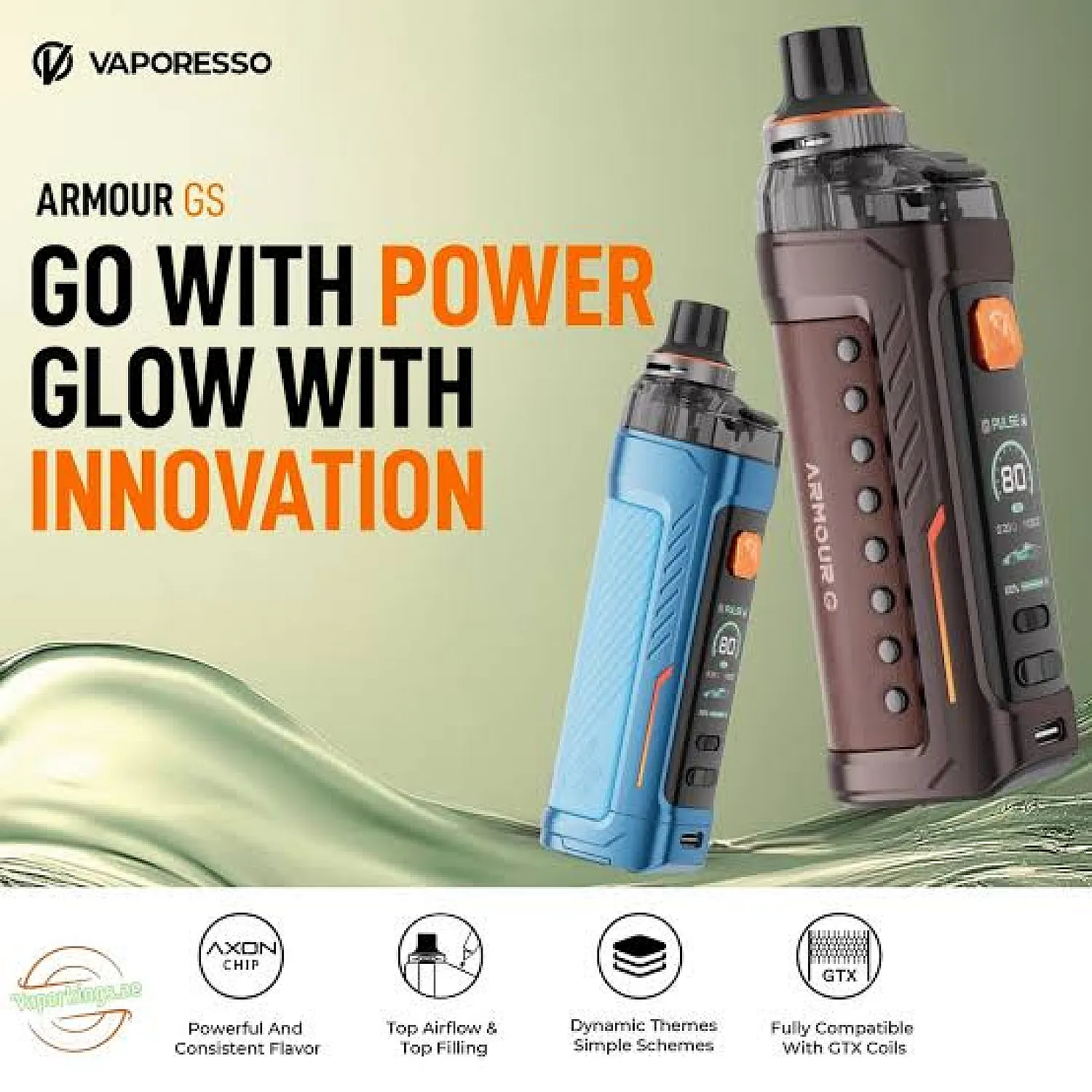 Vaporesso - Armour GS 80 w Elektronik Sigara - En Uygun Fiyatlı Orijinal Ürün