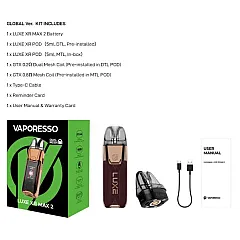 Vaporesso - Luxe XR Max 2 3200 Mah Pod Mod Elektronik Sigara - En Uygun Fiyatlı Orijinal Ürün