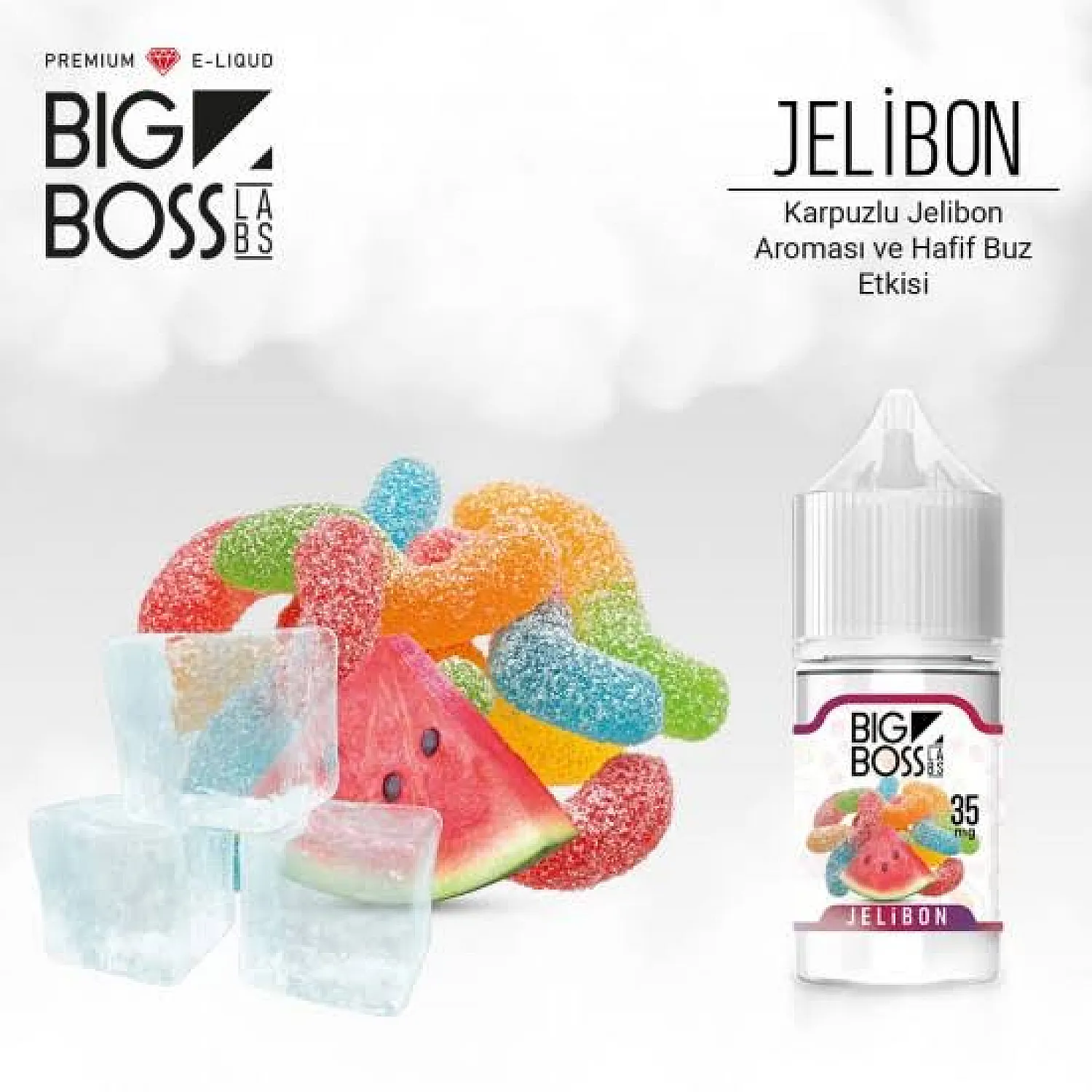 Big Boss - Jelibon 30 ml Salt Likit - En Uygun Fiyatlı Orijinal Ürün