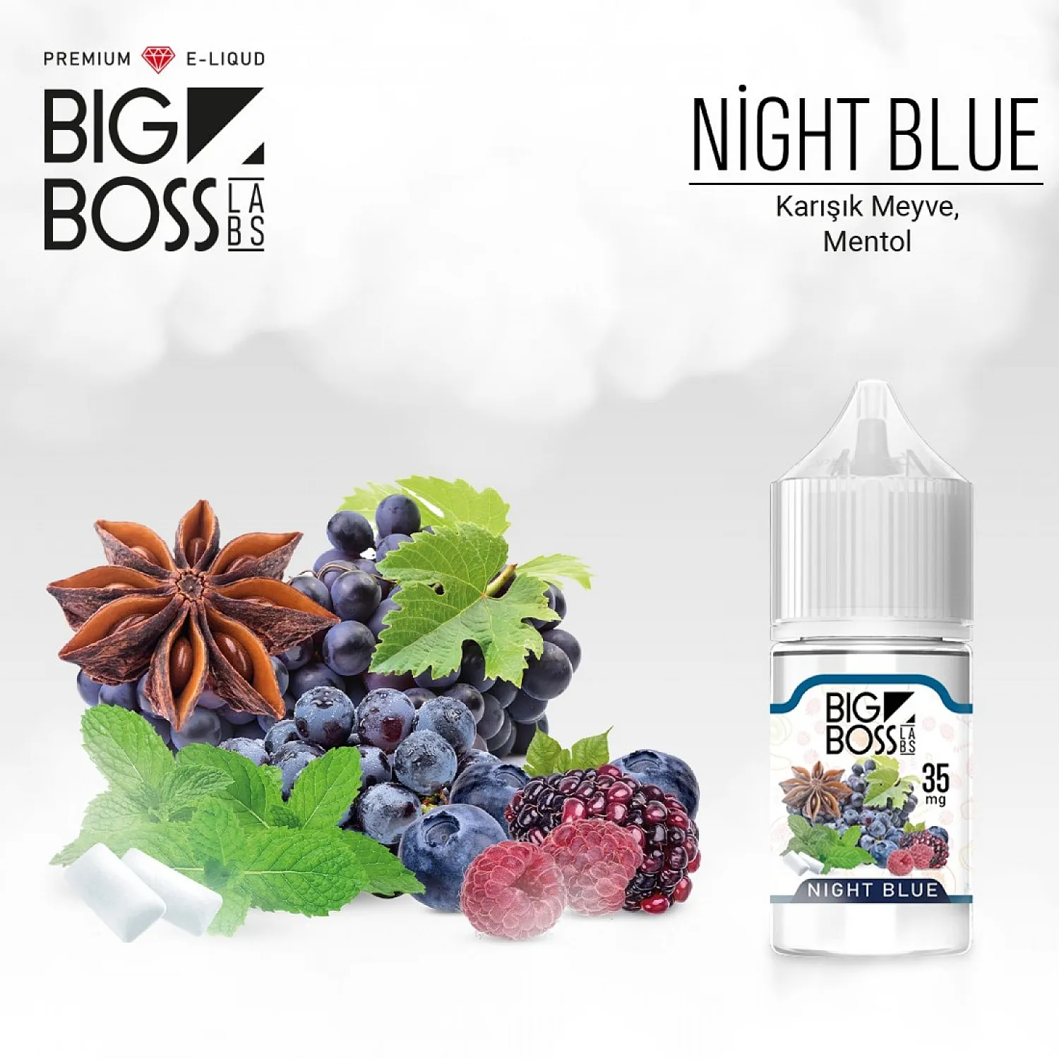 Big Boss - Night Blue 30 ml Likit - En Uygun Fiyatlı Orijinal Ürün