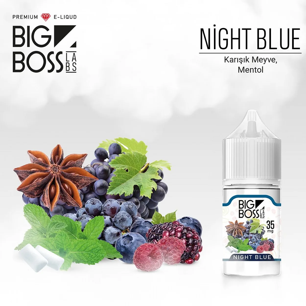 Big Boss - Night Blue 30 ml Salt Likit