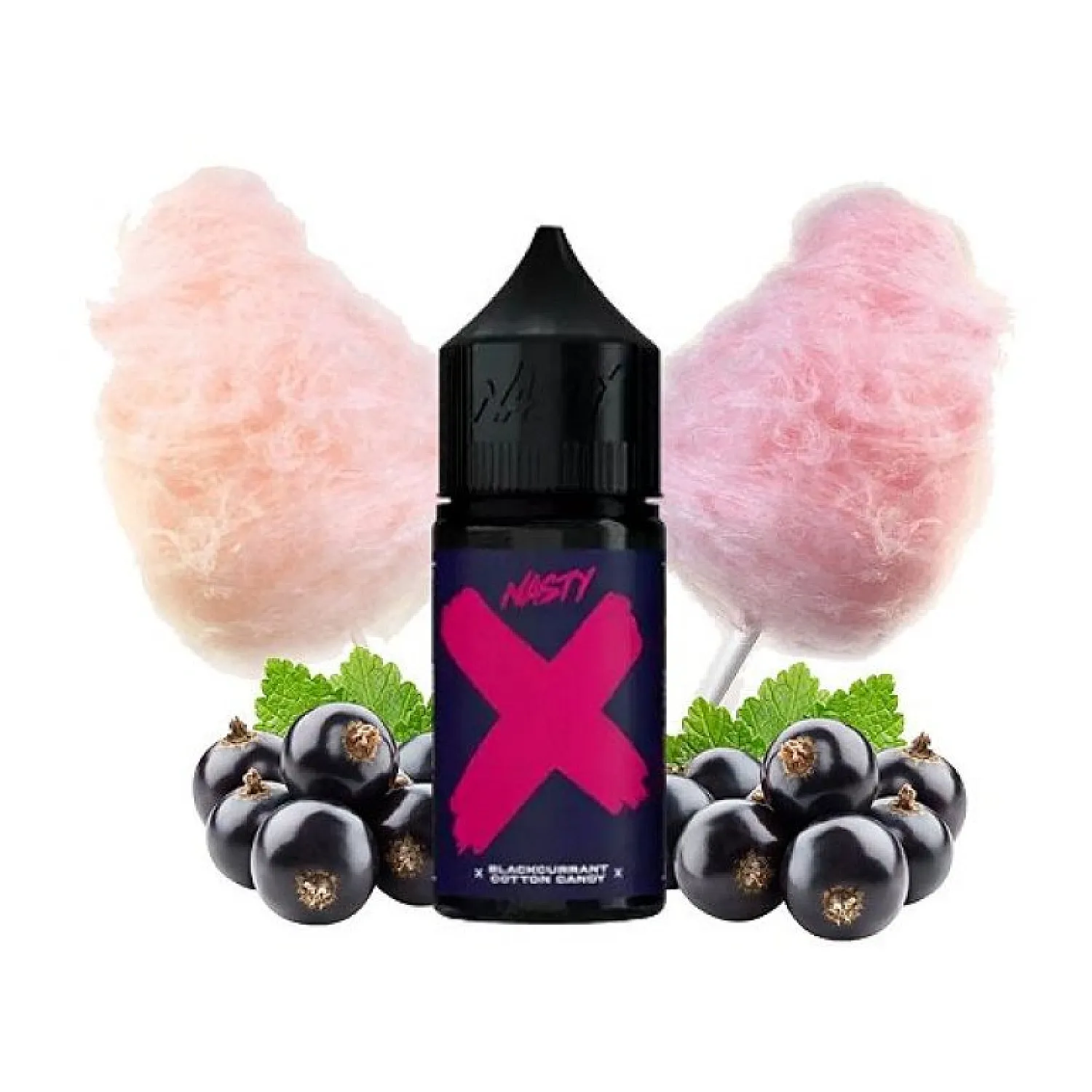 Nasty Juice - Black Currant Cotton Candy 30 ml Premium Salt Likit - En Uygun Fiyatlı Orijinal Ürün