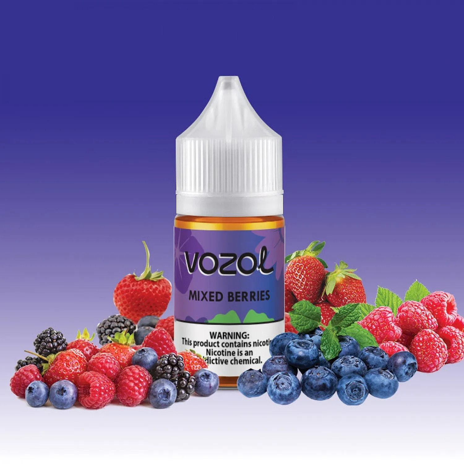 Vozol Bar - Mixed Berries 30 ml Salt Likit - En Uygun Fiyatlı Orijinal Ürün