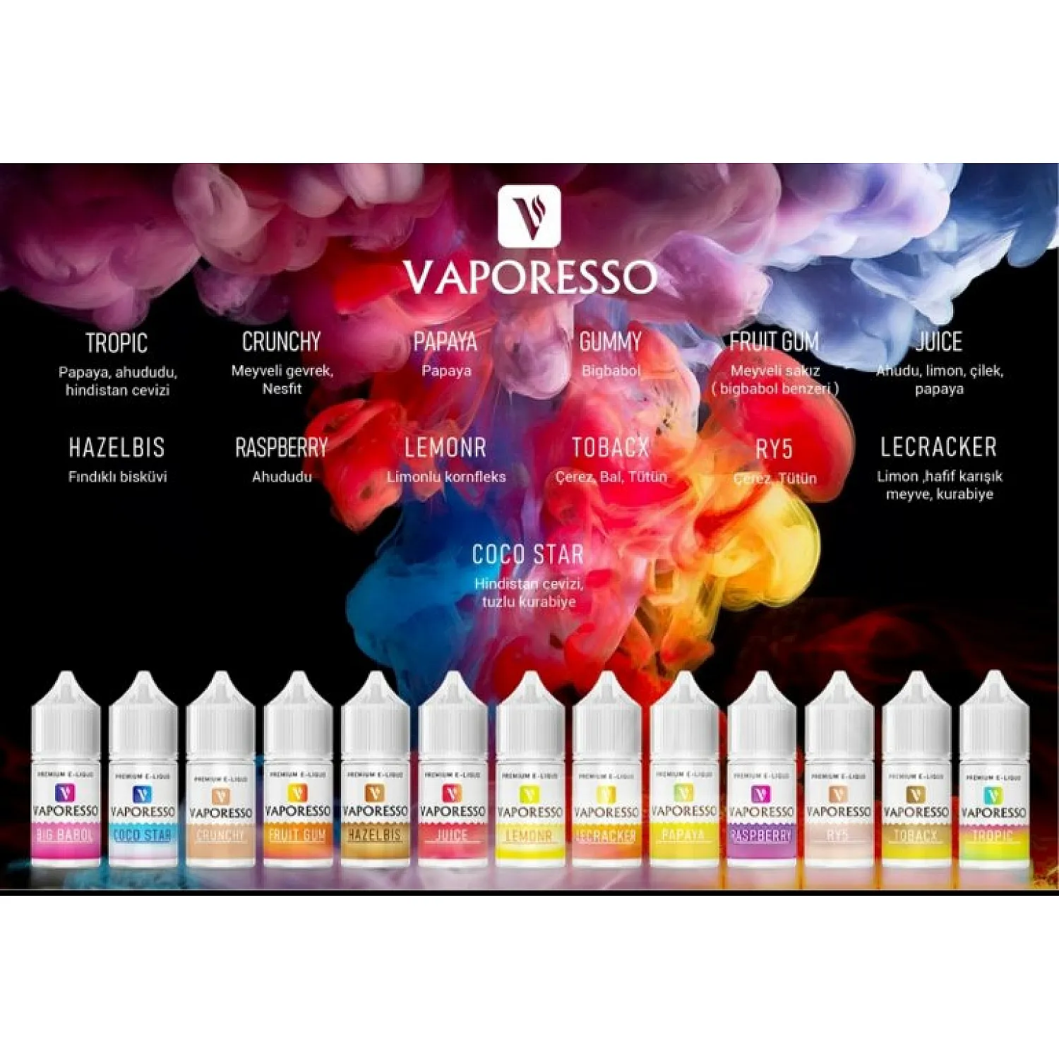 5 Adet 30 ml Vaporesso Likit Kampanyası - En Uygun Fiyatlı Orijinal Ürün