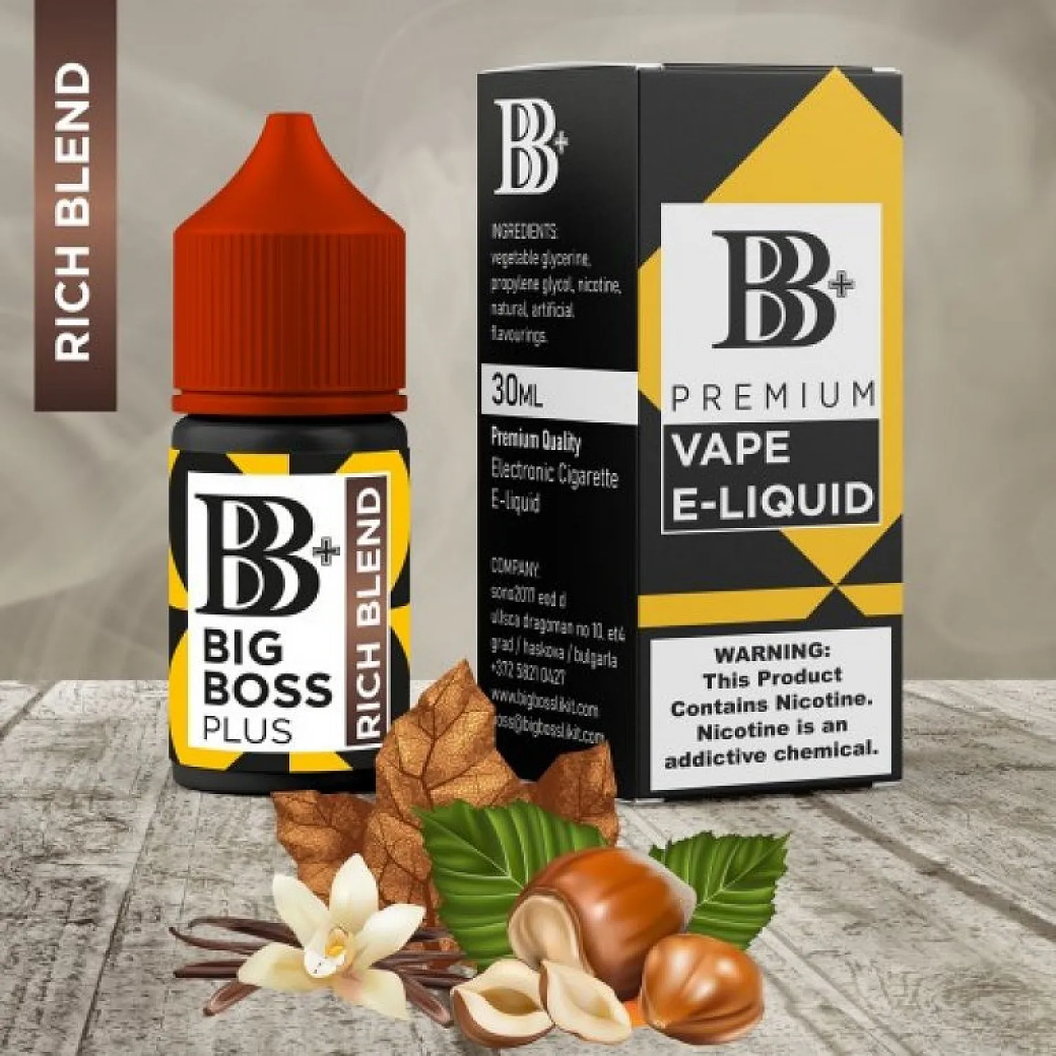 BB+ Özel Seri - Rich Blend 30 ml Likit - En Uygun Fiyatlı Orijinal Ürün