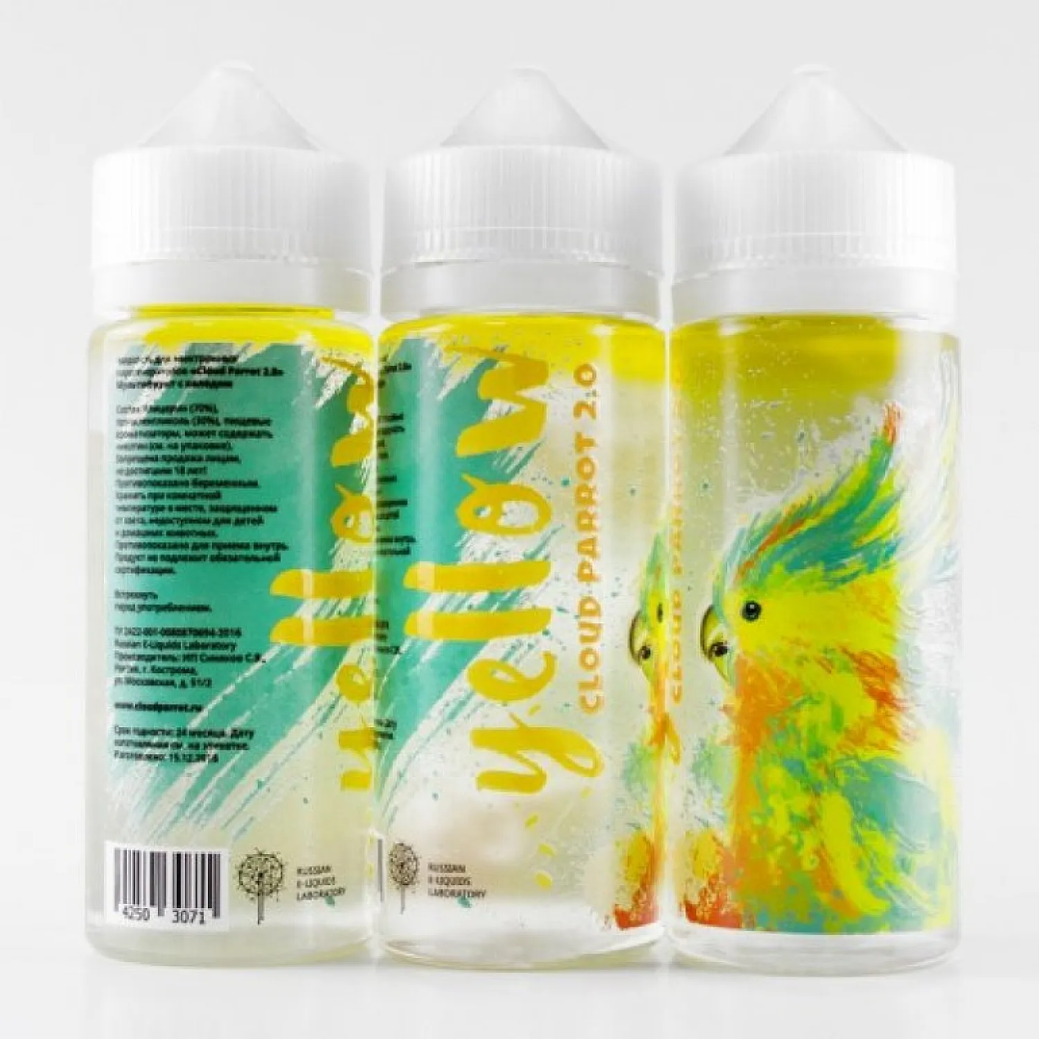 Cloud Parrot 2.0 - Yellow 120 ml Premium Likit - En Uygun Fiyatlı Orijinal Ürün