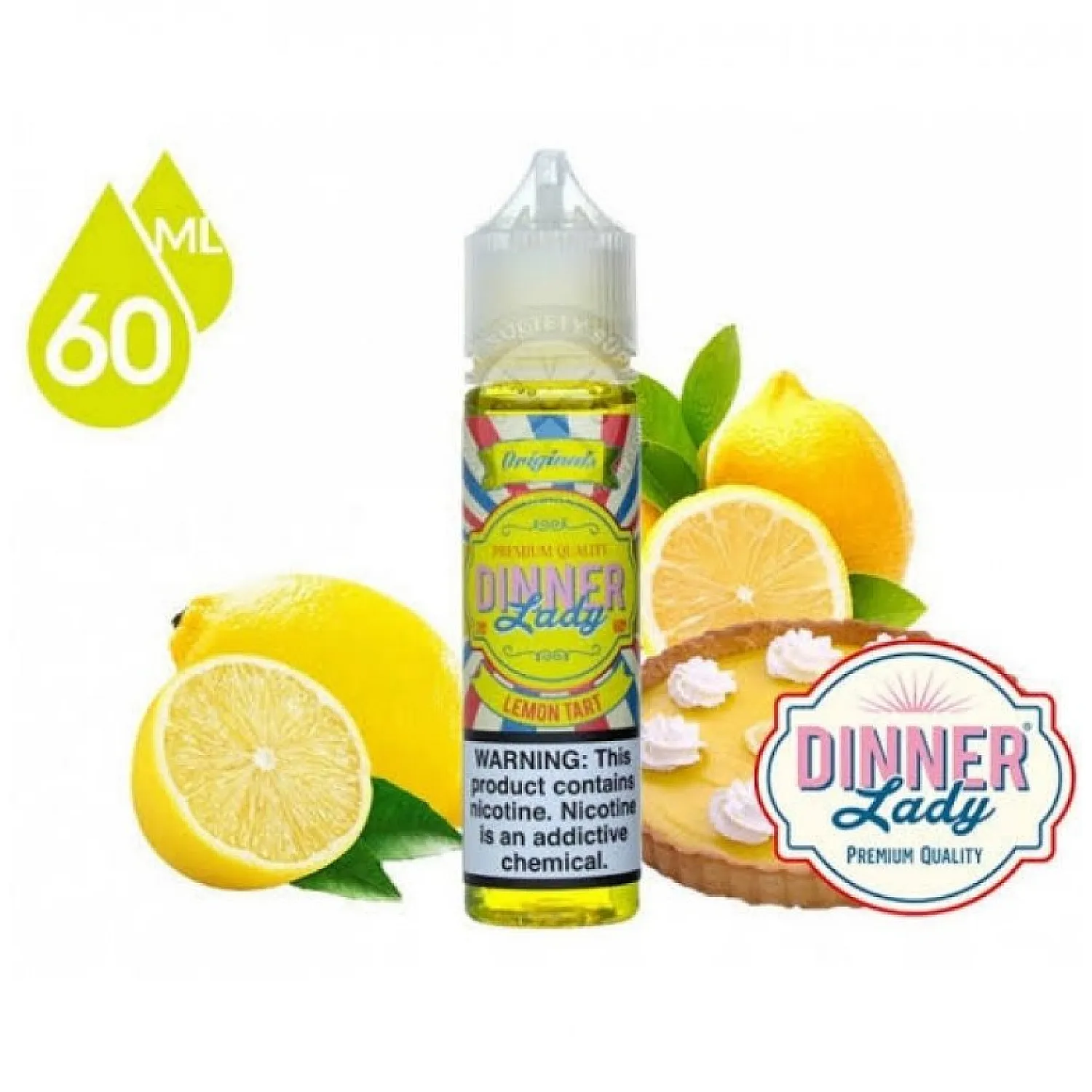 Dinner Lady Lemon Tart 60 ML Premium Likit - En Uygun Fiyatlı Orijinal Ürün