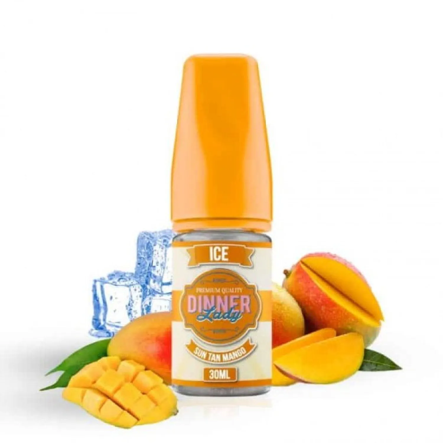 Dinner Lady - Mango Ice 30 ml Premium Salt Likit - En Uygun Fiyatlı Orijinal Ürün
