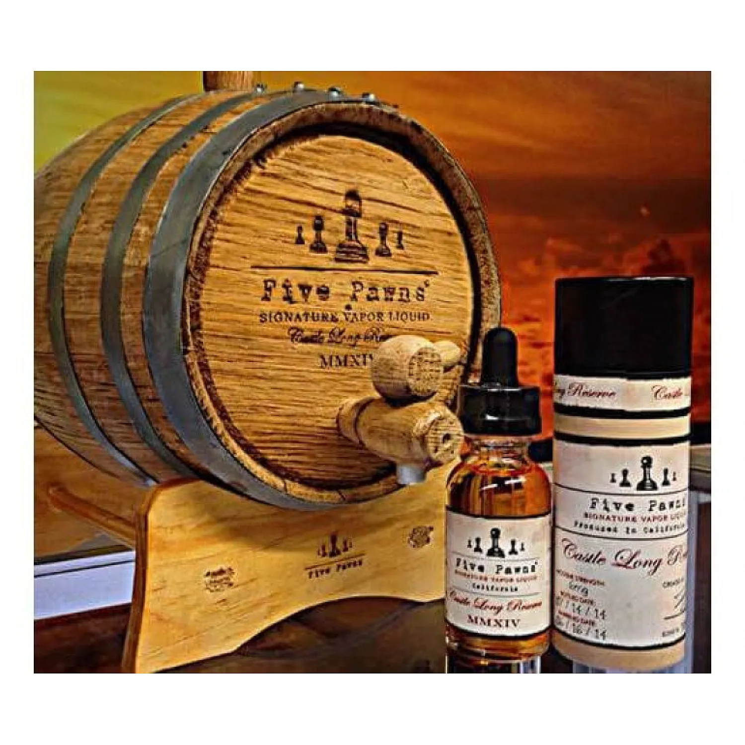 Five Pawns - Castle Long Reserve Edition IV 60 ml Premium Likit - En Uygun Fiyatlı Orijinal Ürün