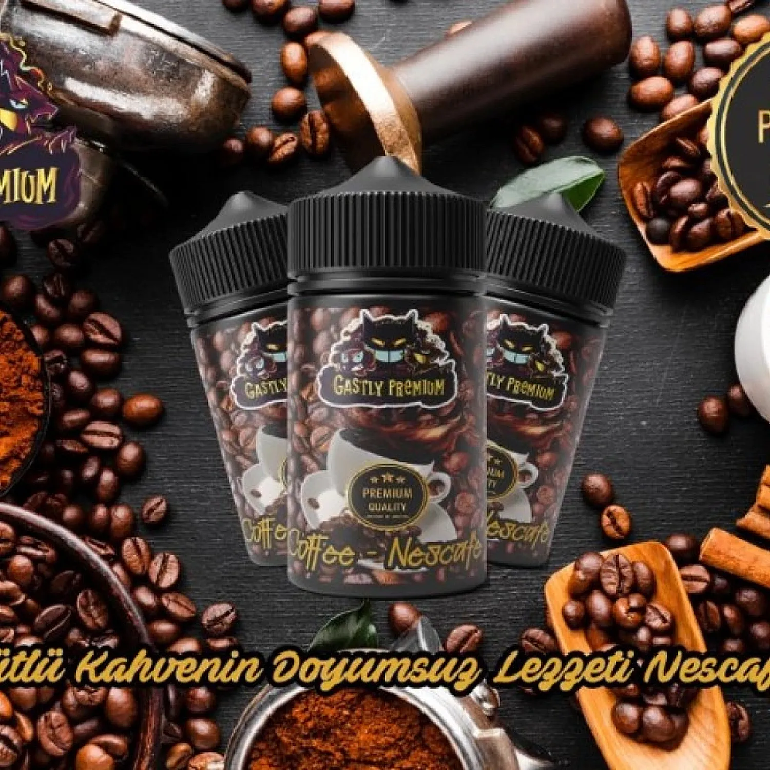 Gastly - Coffee 30 ml Likit - En Uygun Fiyatlı Orijinal Ürün