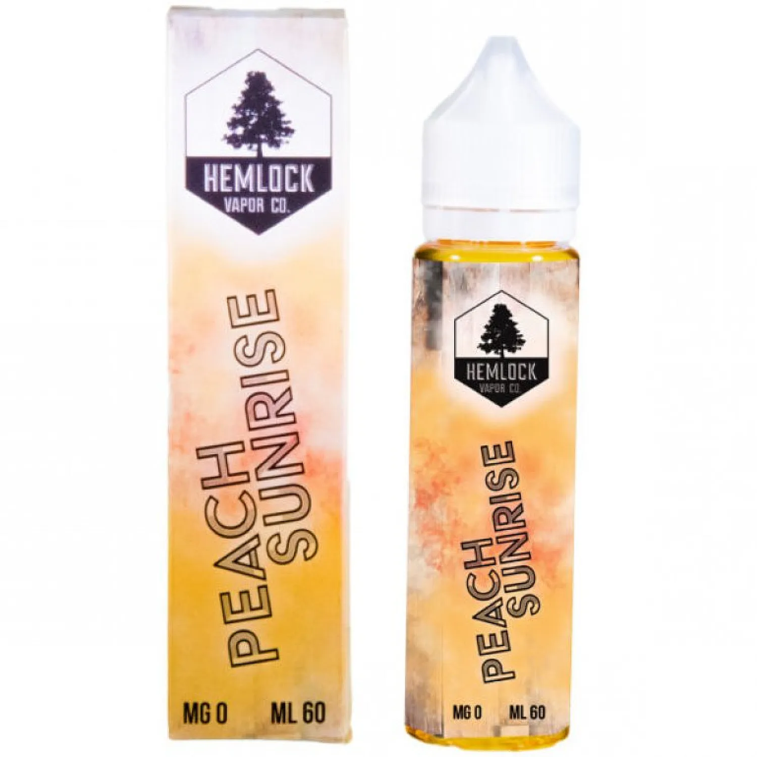 Hemlock - Peach Sunrise 50 ml Premium Likit - En Uygun Fiyatlı Orijinal Ürün