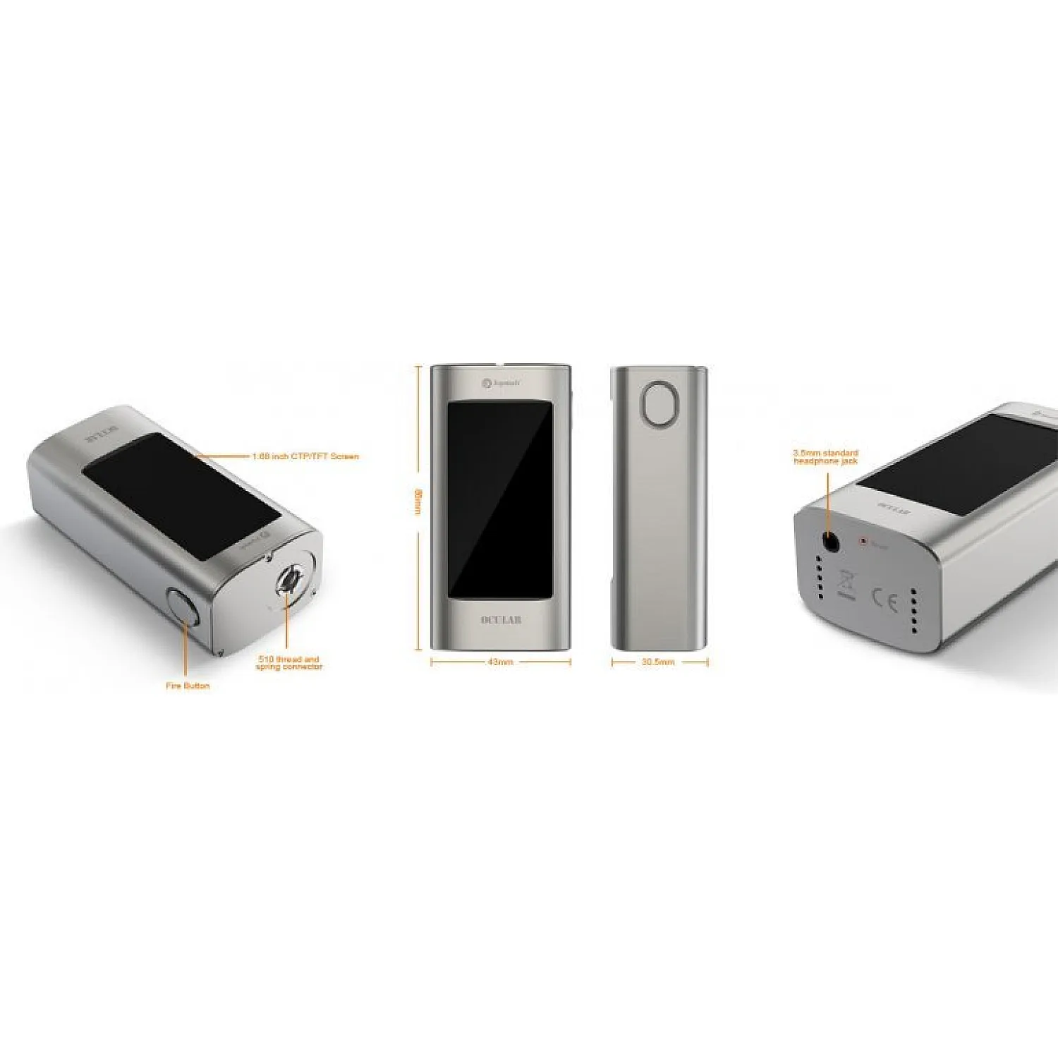 Joyetech Ocular Dokunmatik Elektronik Sigara Mod 80 W - En Uygun Fiyatlı Orijinal Ürün