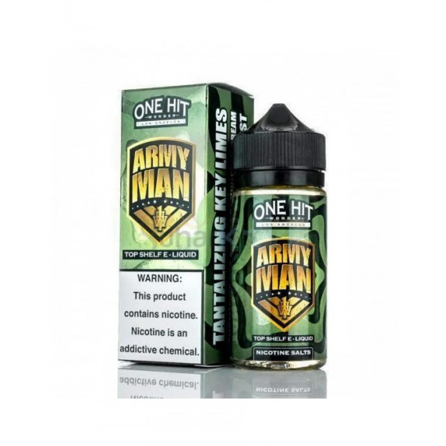 One Hit Wonder - Army Man 30 ml Premium Salt Likit - En Uygun Fiyatlı Orijinal Ürün