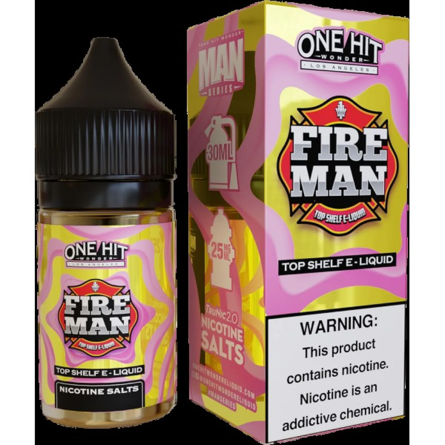 One Hit Wonder - Fire Man 30 ml Premium Salt Likit - En Uygun Fiyatlı Orijinal Ürün