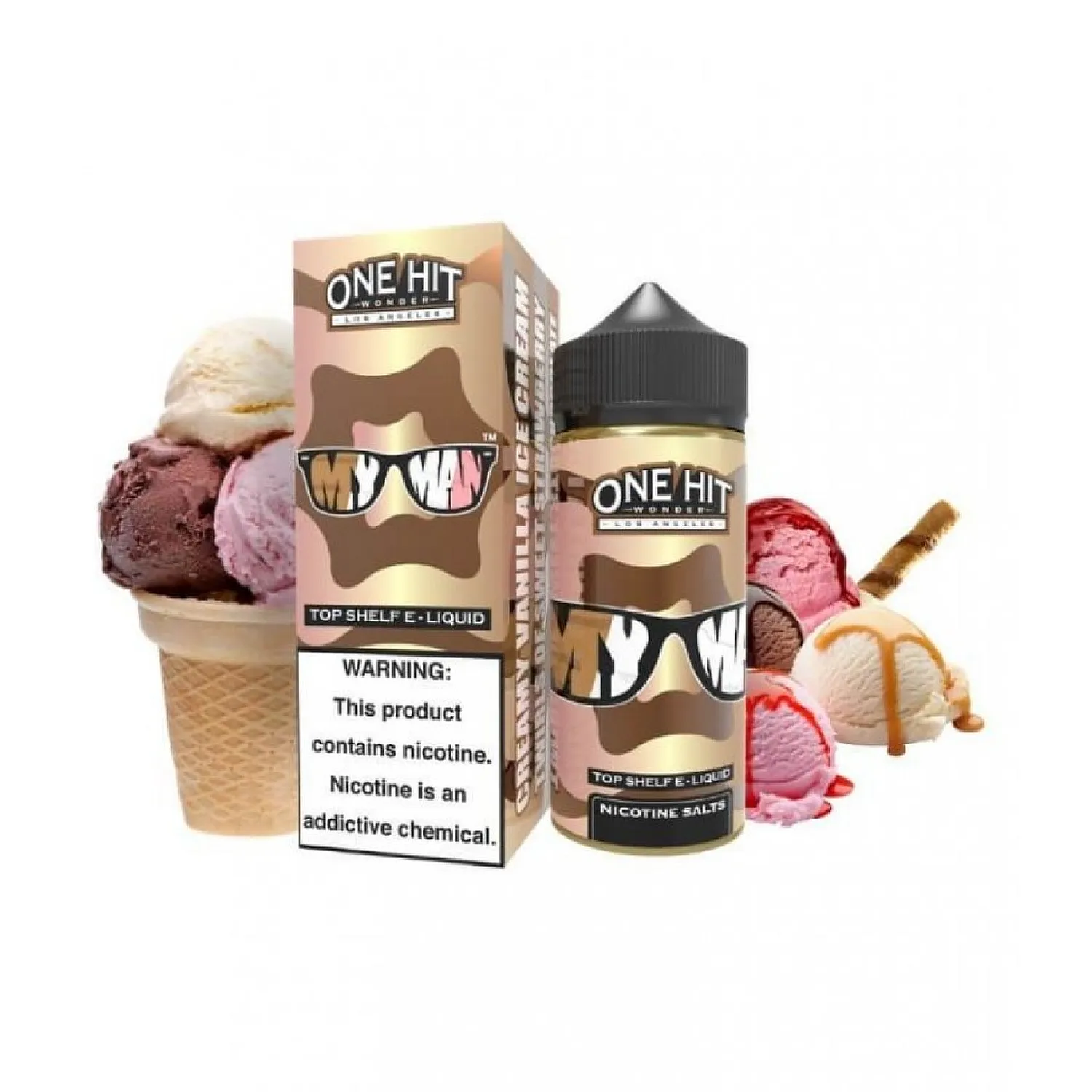 One Hit Wonder - Mini My Man 100 ml Premium Likit - En Uygun Fiyatlı Orijinal Ürün