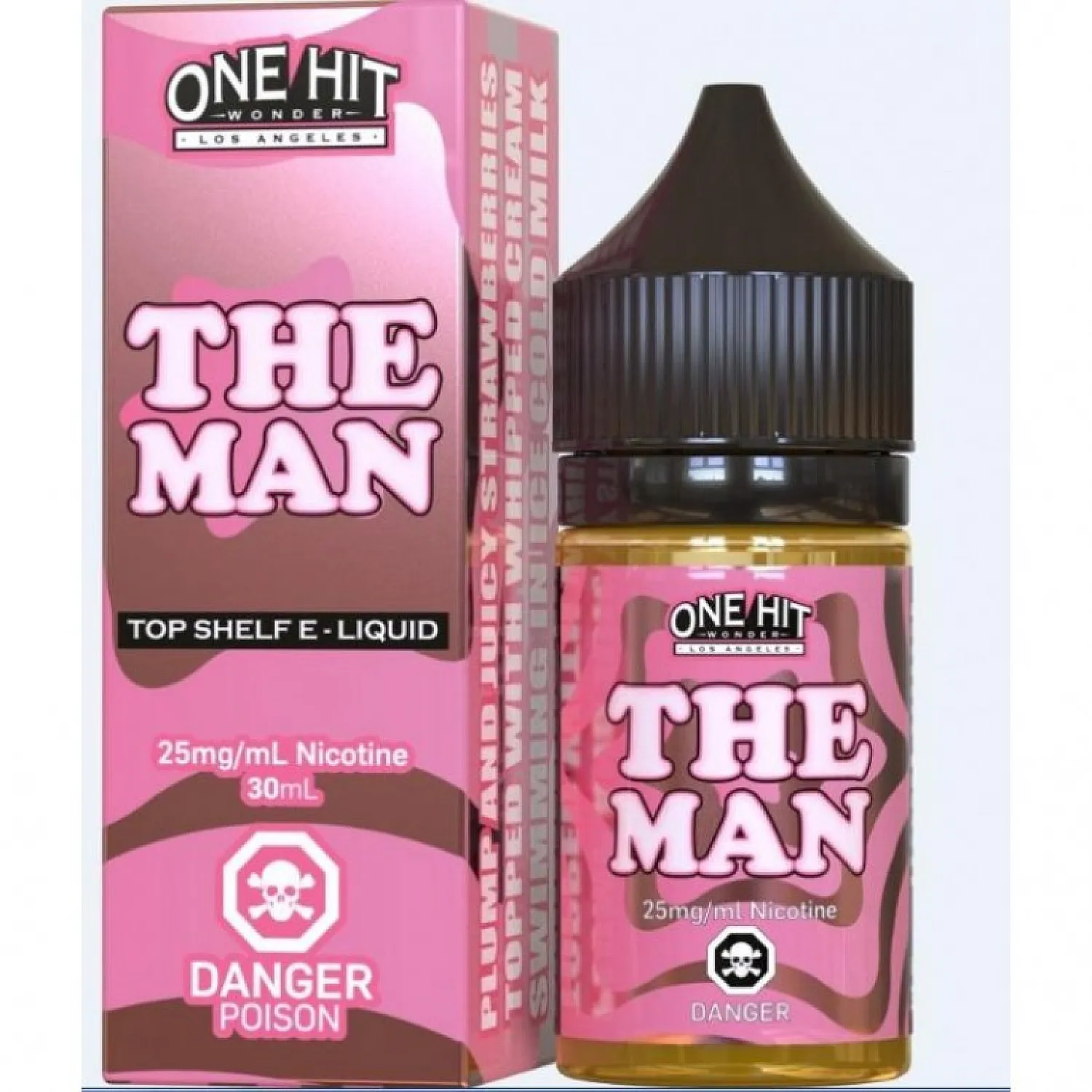 One Hit Wonder - The Man 30 ml Premium Salt Likit - En Uygun Fiyatlı Orijinal Ürün