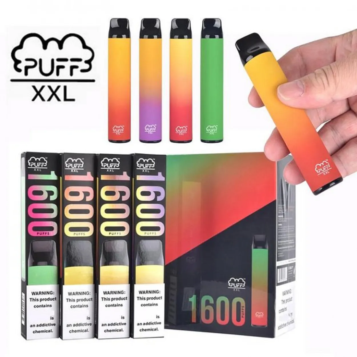 Puff Bar - XXL 1600 Puff Tek Kullanımlık Elektronik Sigara