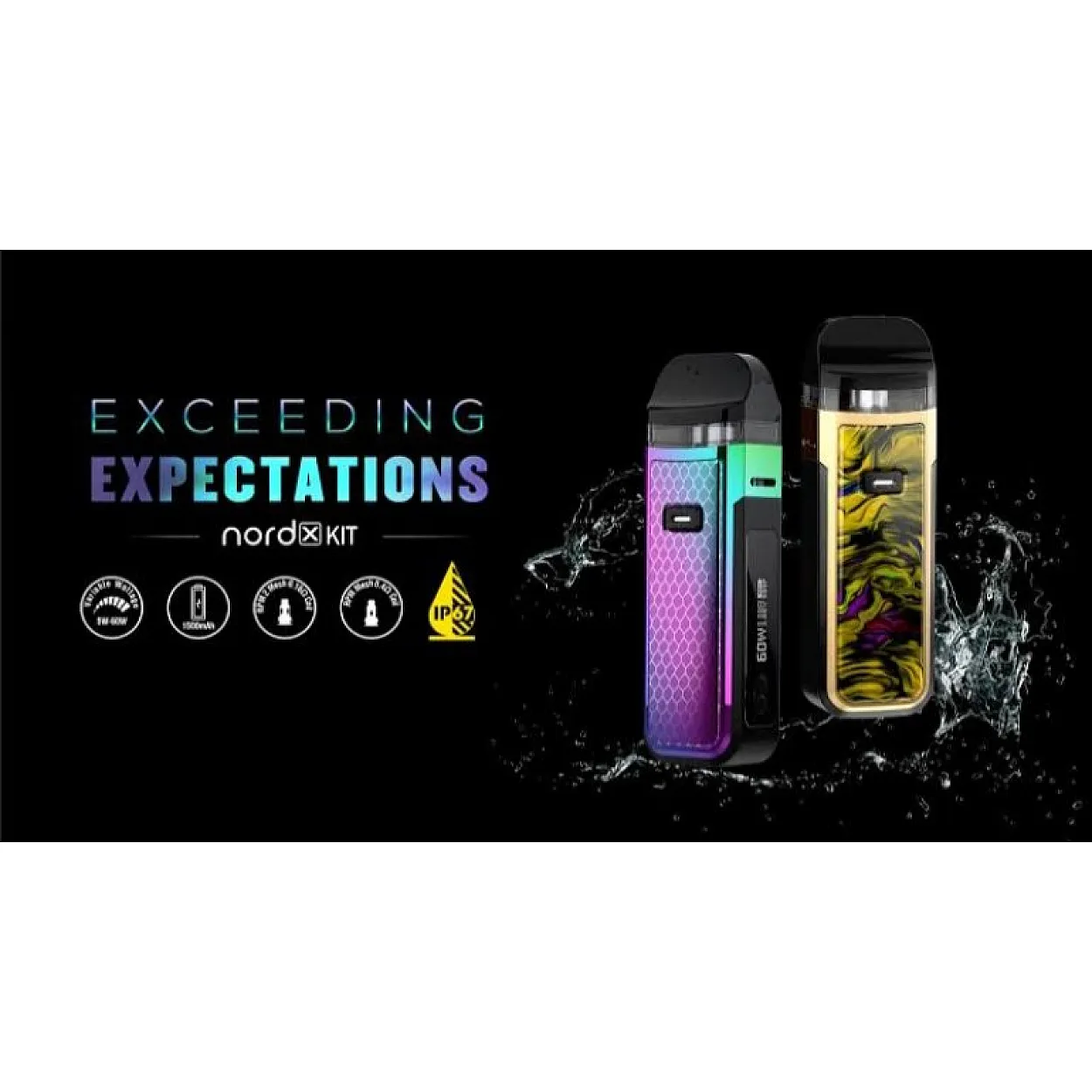 SMOK - Nord X 60W 1500mAh Pod Mod Elektronik Sigara Kit