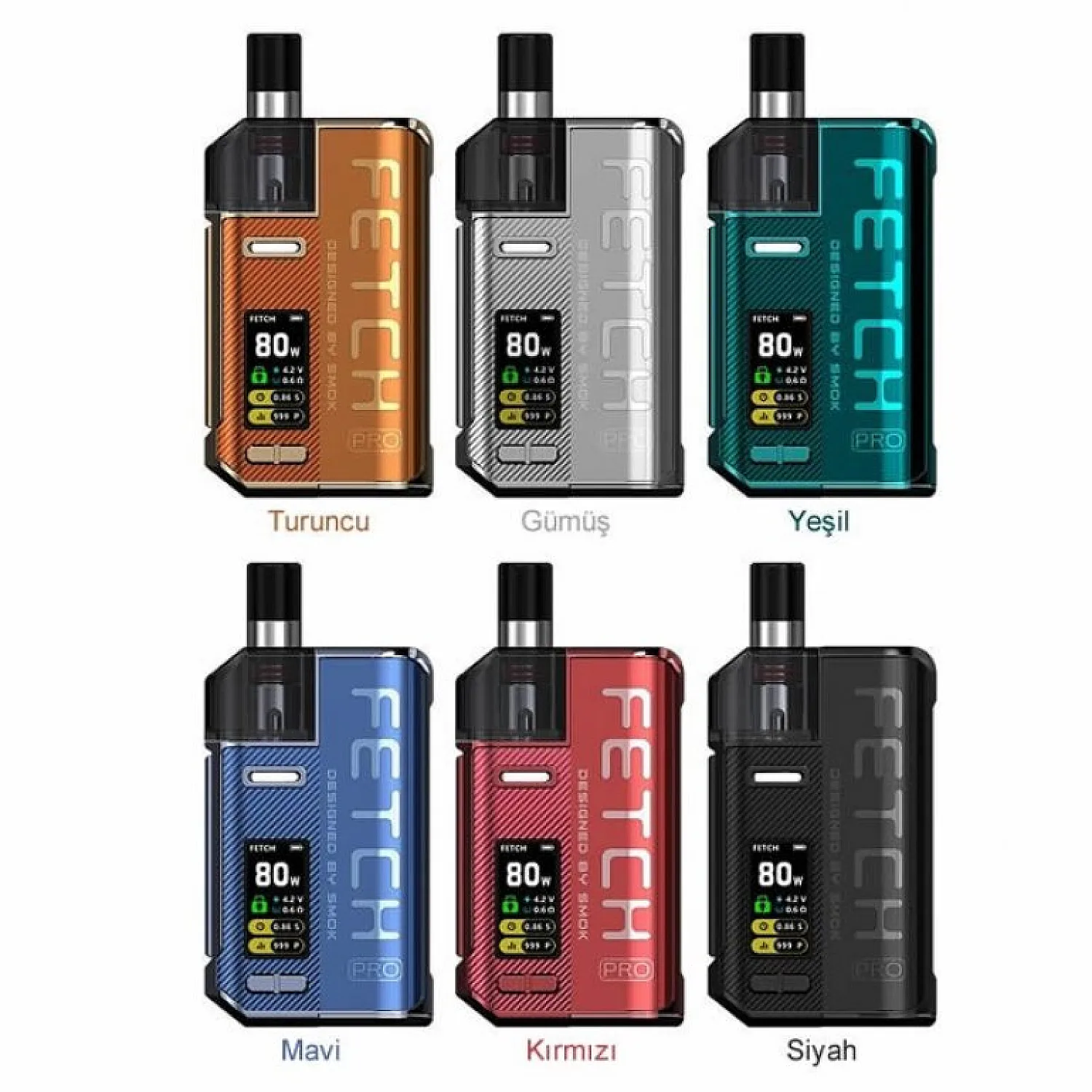 Smok - Fetch Pro Pod Mod 80W Elektronik Sigara Kit - En Uygun Fiyatlı Orijinal Ürün