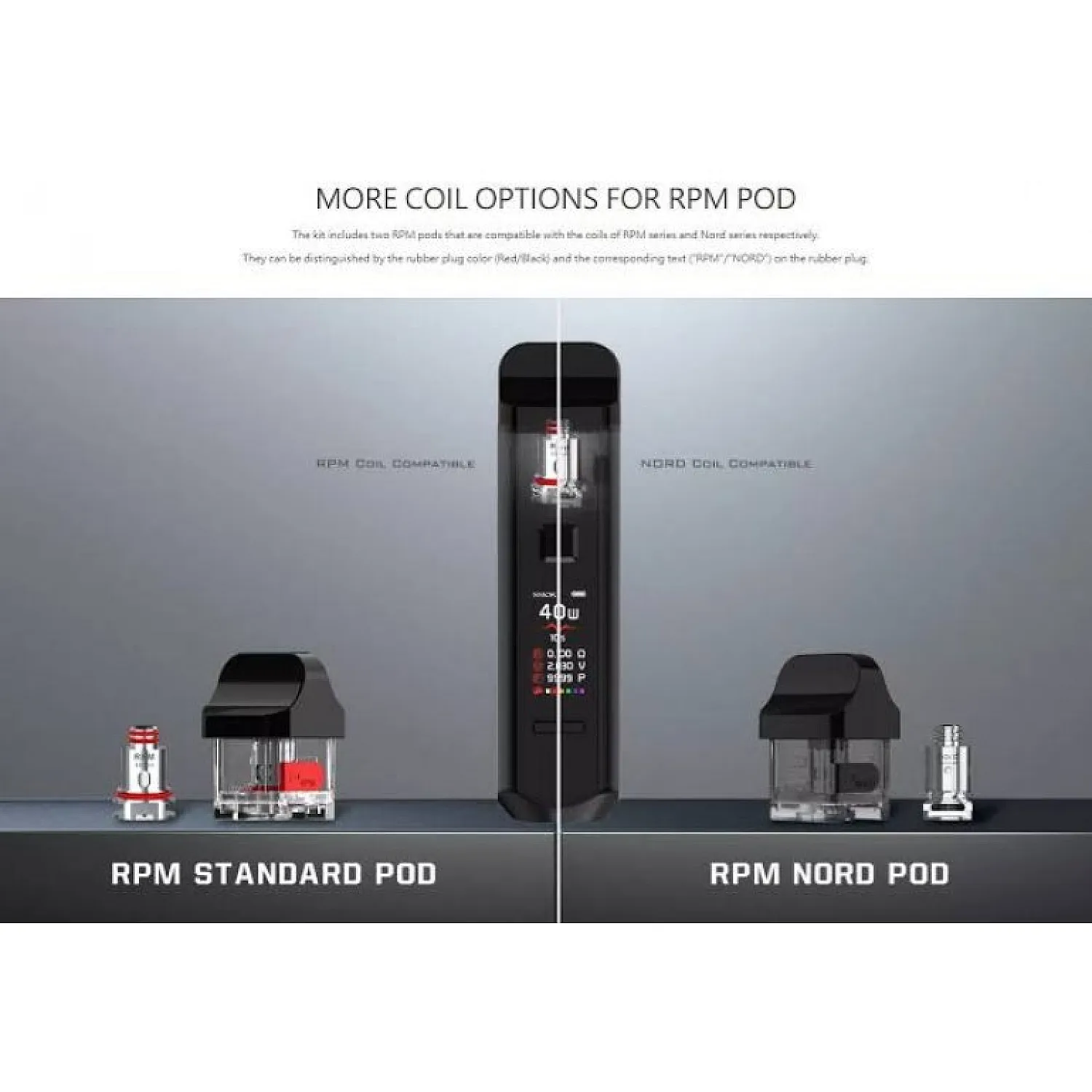 Smok - Rpm 40 Kartuş (3 adet) - En Uygun Fiyatlı Orijinal Ürün