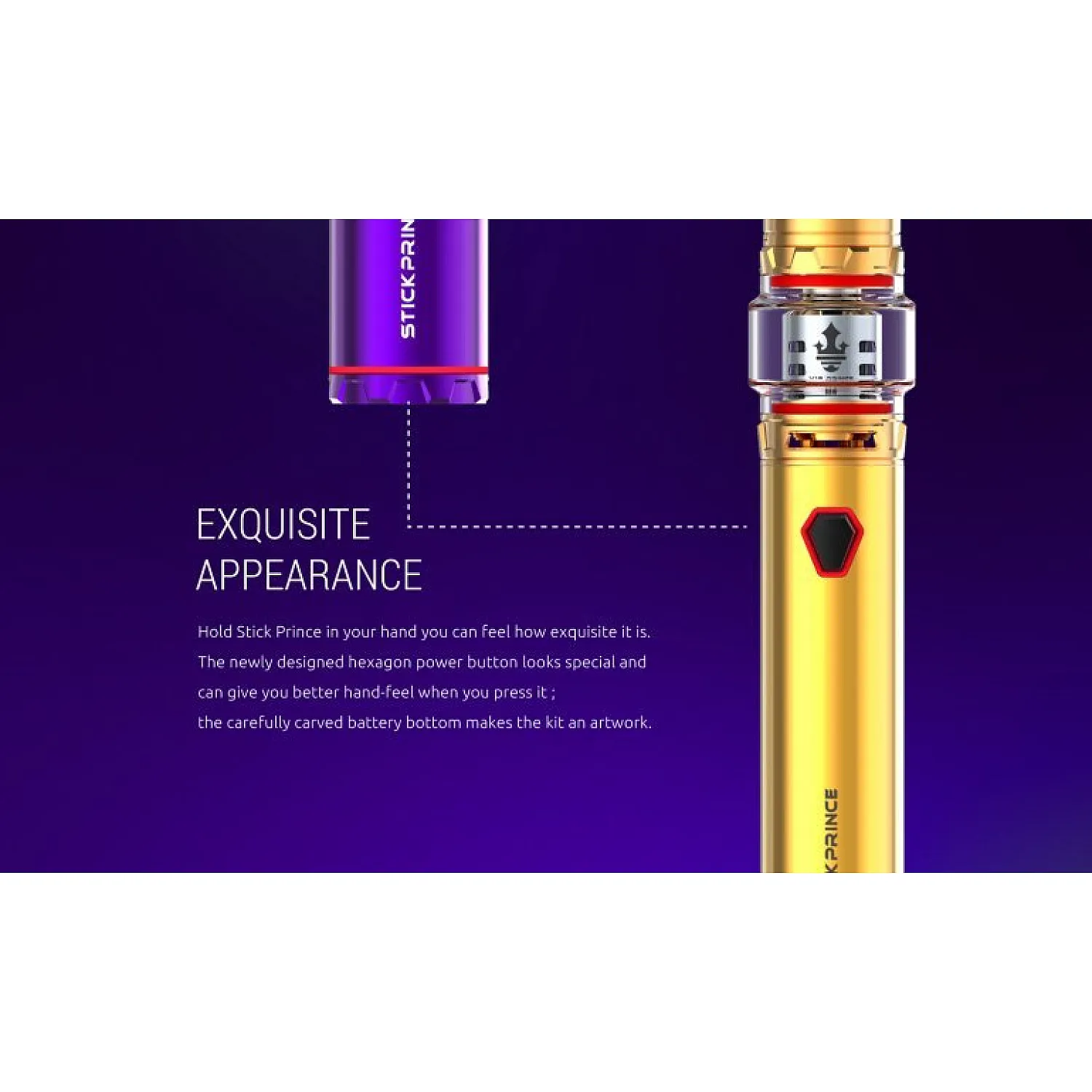 Smok - V8 Stick Prince 3000mAh Elektronik Sigara Kit - En Uygun Fiyatlı Orijinal Ürün