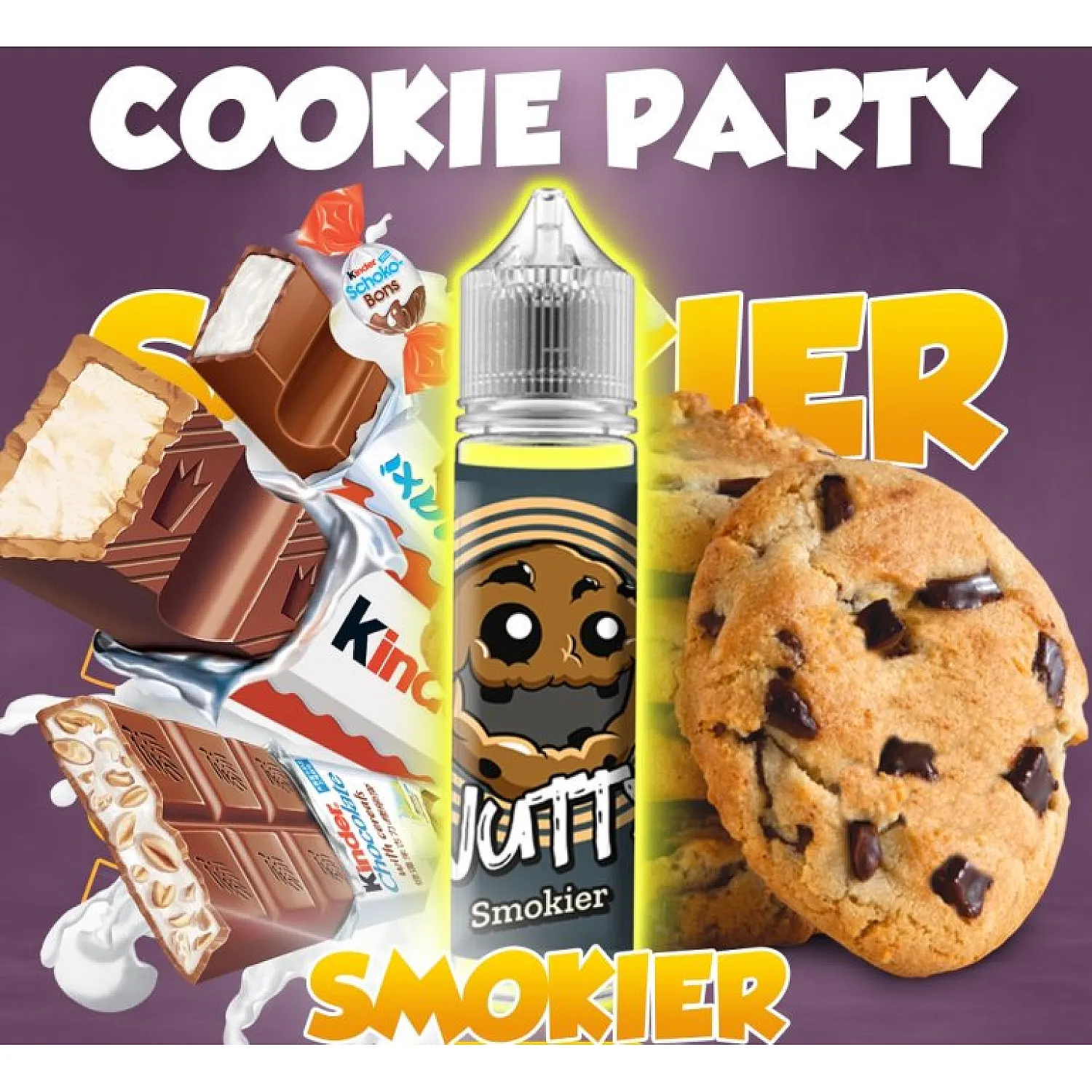 Smokier - Cookie Party 60 ml Premium Likit - En Uygun Fiyatlı Orijinal Ürün
