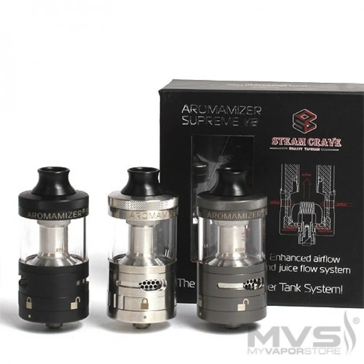 Steam Crave AROMAMİZER SUPREME V2 25MM Atomizer - En Uygun Fiyatlı Orijinal Ürün