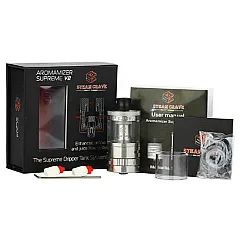 Steam Crave AROMAMİZER SUPREME V2 25MM Atomizer - En Uygun Fiyatlı Orijinal Ürün