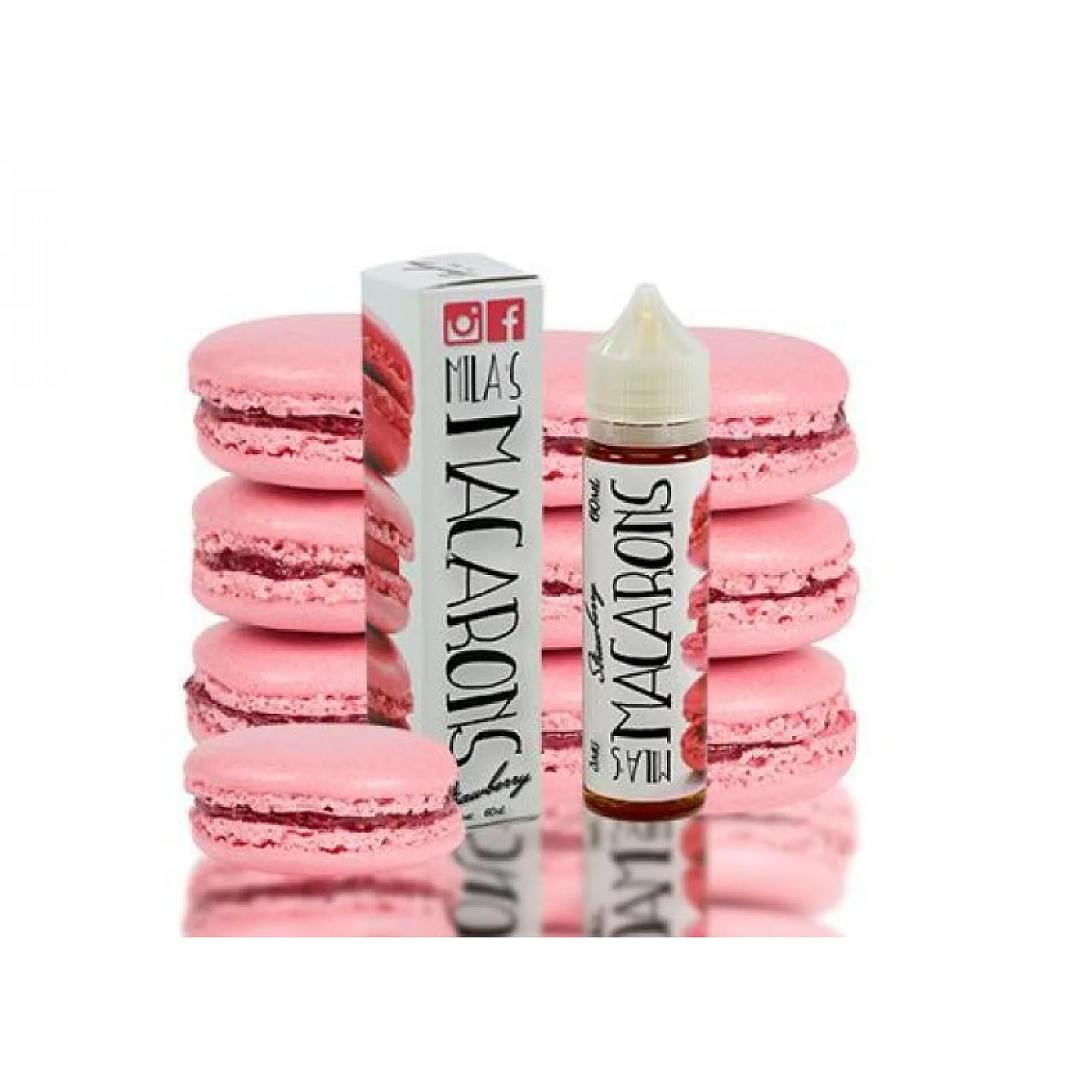 Strawberry Milas Macaron 60 ML One Hit Wonder Premium Likit - En Uygun Fiyatlı Orijinal Ürün