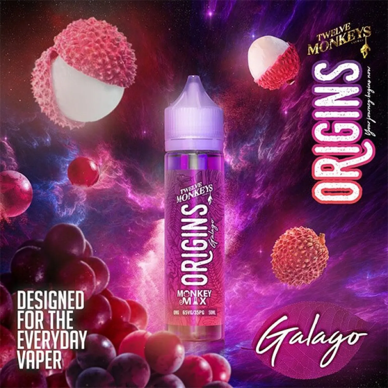 Twelve Monkeys - Galago 60 ml Premium Likit