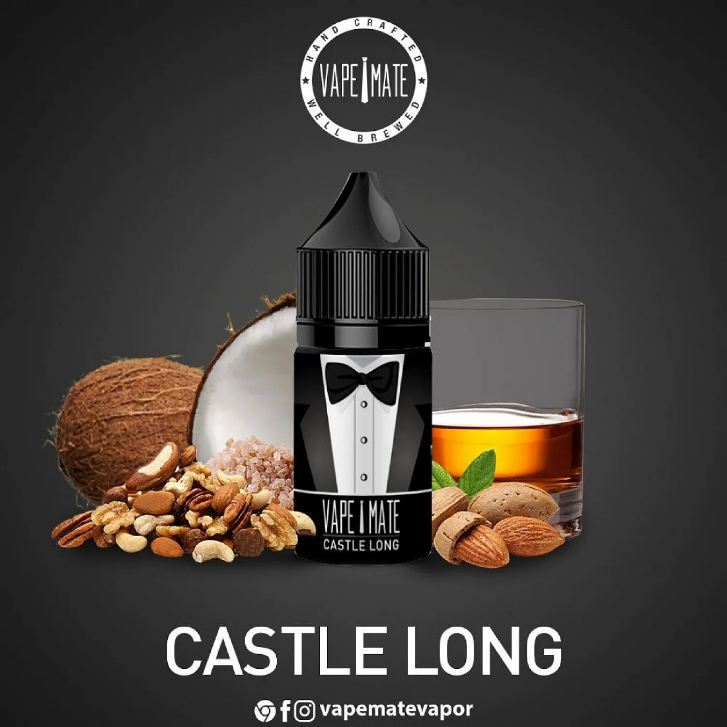 Vape Mate - Castle Long 30 ML Likit - En Uygun Fiyatlı Orijinal Ürün