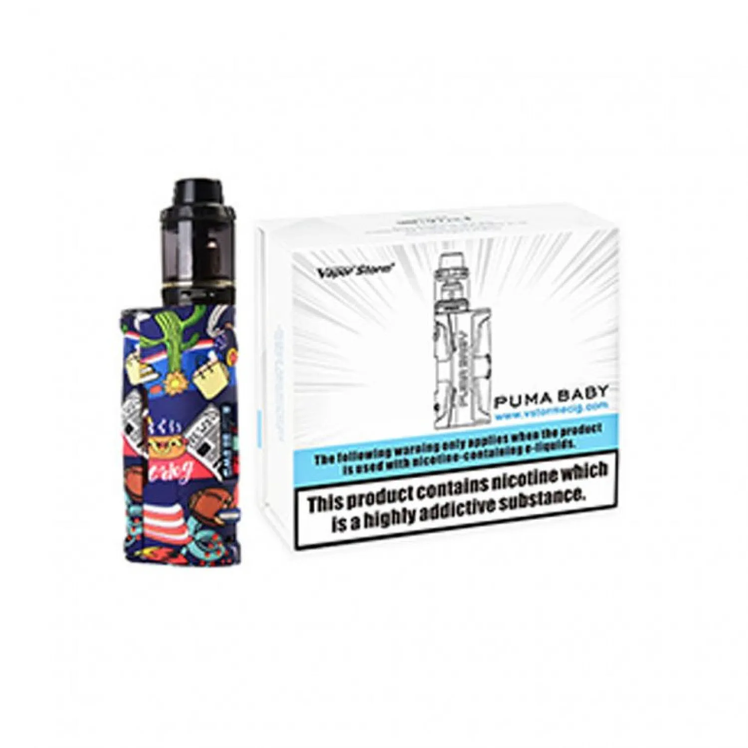 Vapor Storm - Puma Baby 80 w Elektronik Sigara Kit - En Uygun Fiyatlı Orijinal Ürün