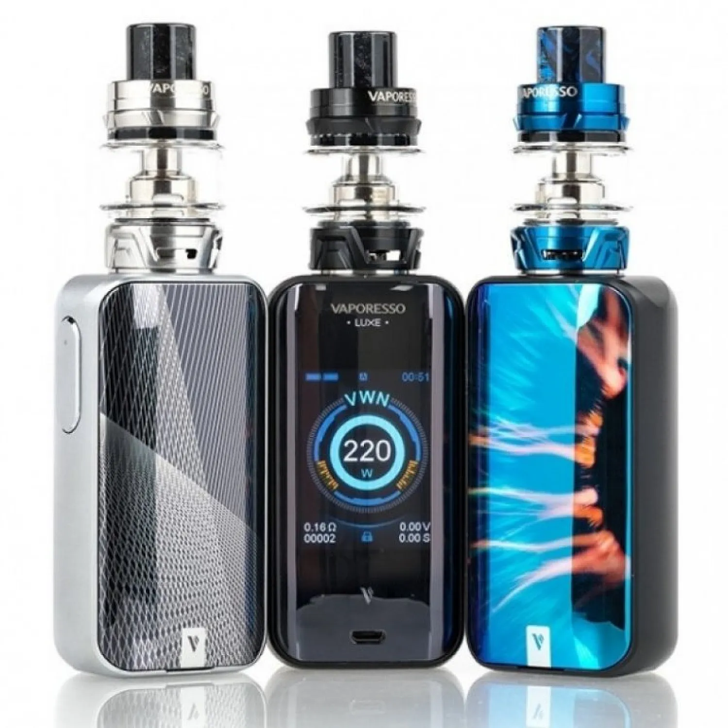 Vaporesso Luxe 220W SKRR Tank 8 ml Elektronik Sigara Kit - En Uygun Fiyatlı Orijinal Ürün