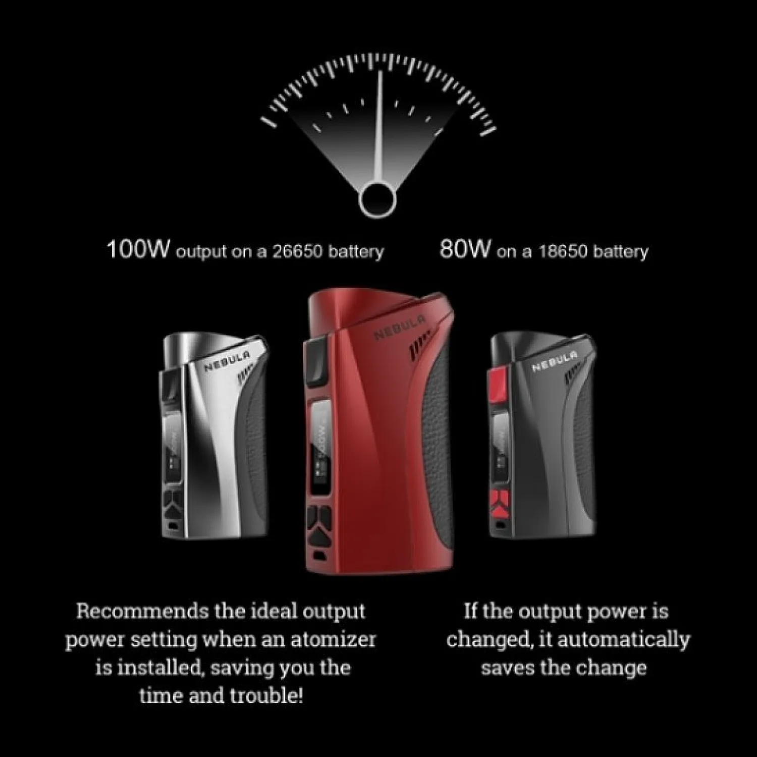 Vaporesso Nebula 100W Elektronik Sigara Mod - En Uygun Fiyatlı Orijinal Ürün